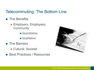 Undress For Success: The Naked Truth About Making Money at Home (Wiley, 2009). Forward by Jack Nilles.