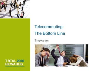 Telework Savings Calculator2010 Total Rewards Conference & Exhibition