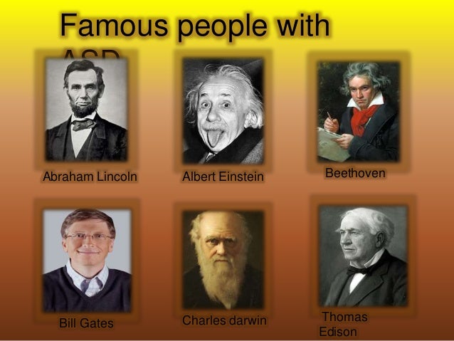 people with asd