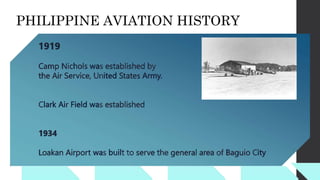 PHILIPPINE AVIATION HISTORY
 