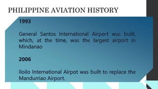 PHILIPPINE AVIATION HISTORY
 