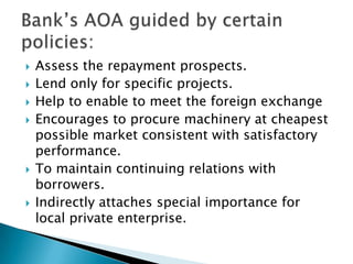 This program lays more importance on future growth.Financing Policies: