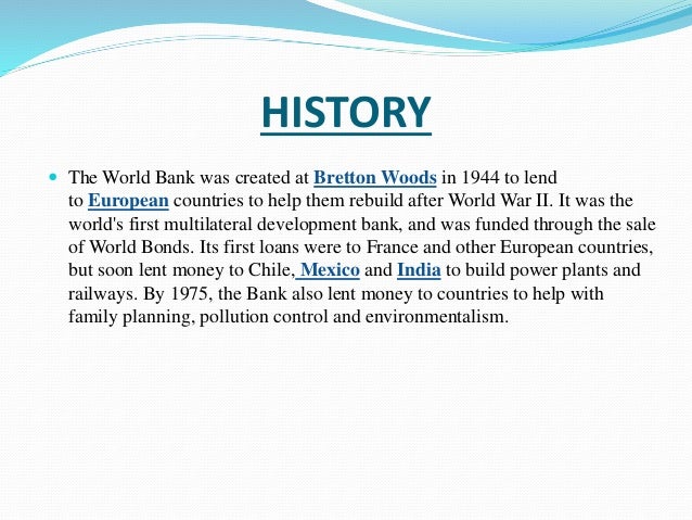World Bank Imf