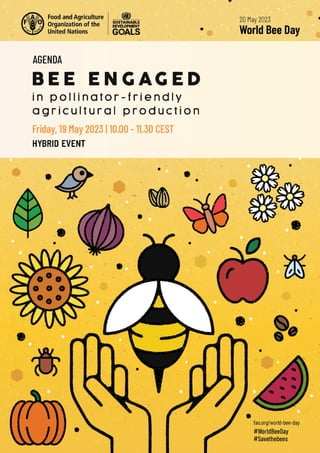 World Bee Day 2023 Programme.