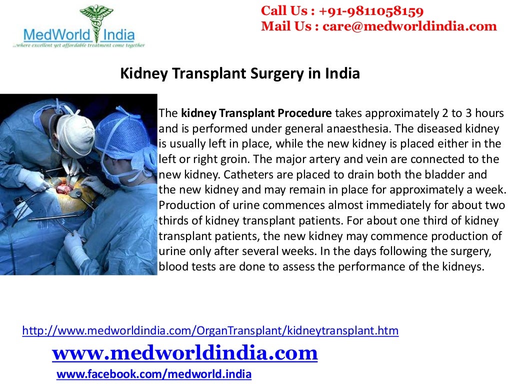 World Best Kidney Transplant Hospital in India