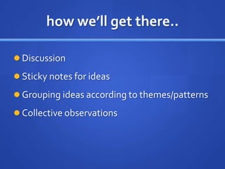 World Cafe: What Is an Ideal Learning Environment? | PPTX