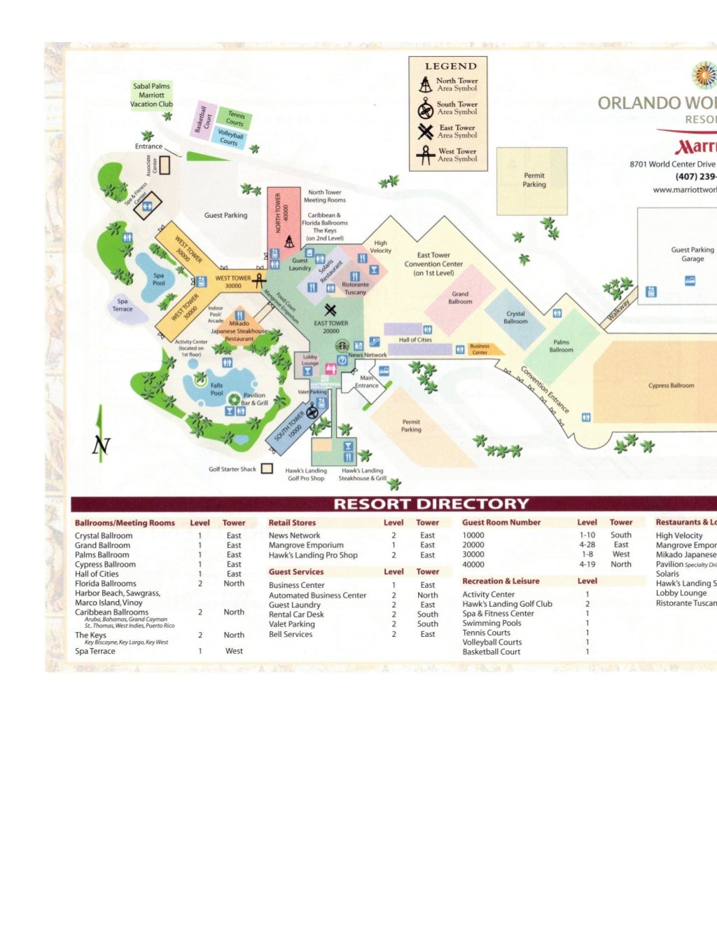 Orlando World Center Marriott Floor Plan 2025 Map Jade L Behan World Center Marriott Resort Map Directory 1 1024