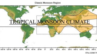 TROPICAL MONSOON CLIMATE
 