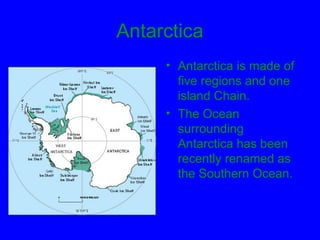 World continents and oceans | PPT