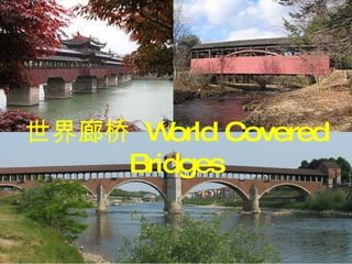 世界廊桥  World Covered Bridges 