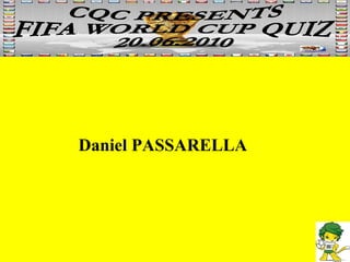 Daniel PASSARELLA 