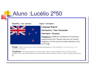 Aluno :Lucélio 2º50
 