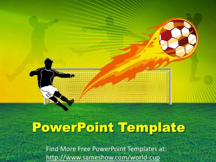 Free World Cup PowerPoint Template