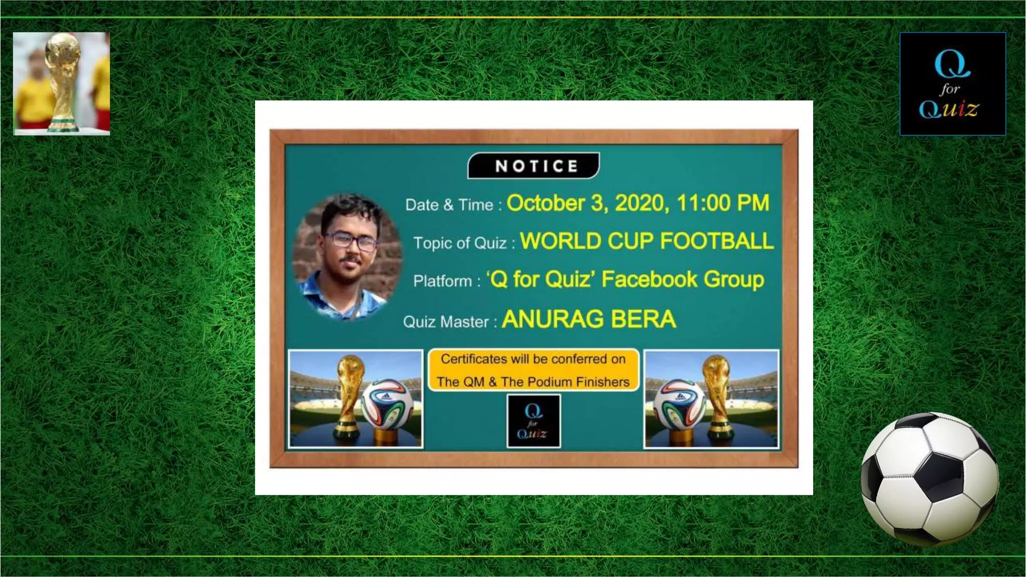 World cup FOOTBALL quiz | PPT