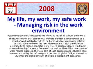 World day for safety and health at work