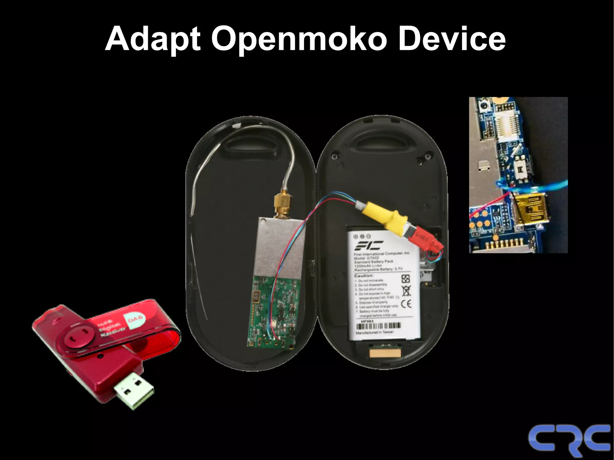 Adapt Openmoko Device
 