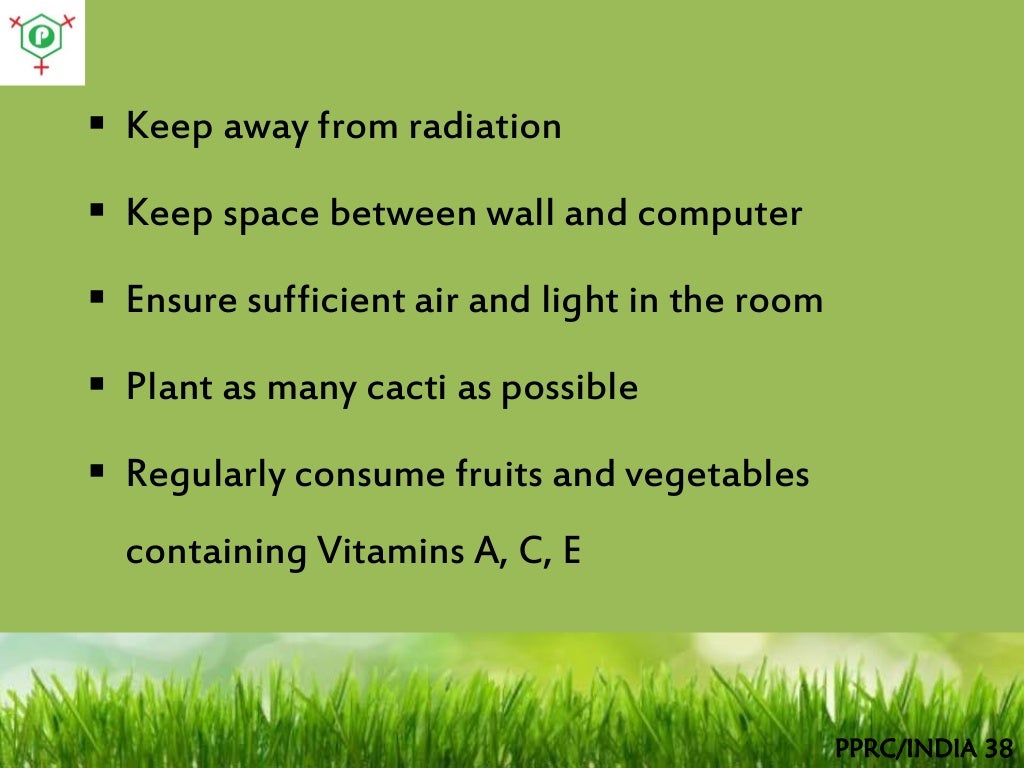 Plants that eliminate radiation