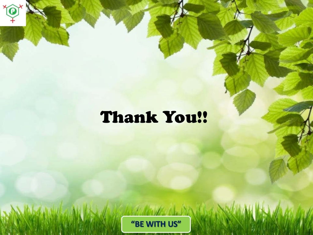 Thank You!! “BE WITH US”