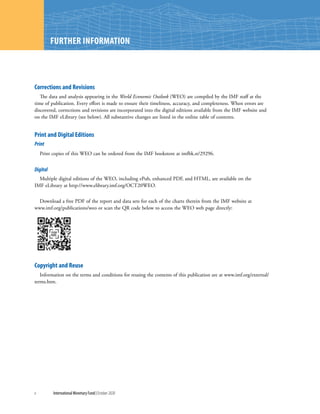 World economic outlook, october 2020