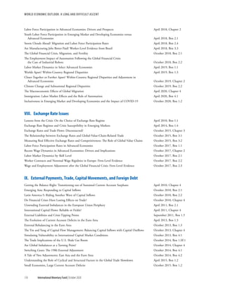 World economic outlook, october 2020