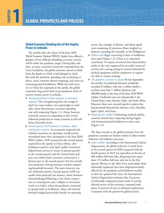 World economic outlook, october 2020