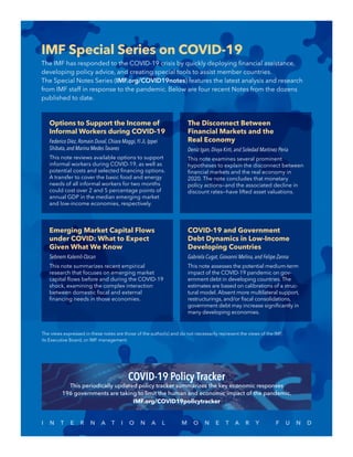 World economic outlook, october 2020