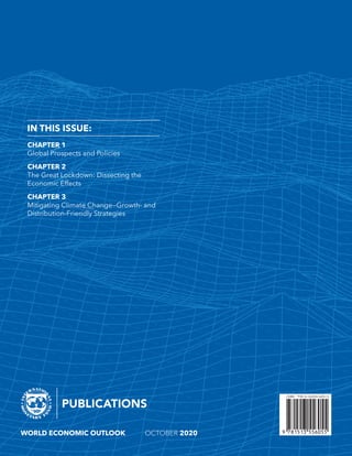 World economic outlook, october 2020