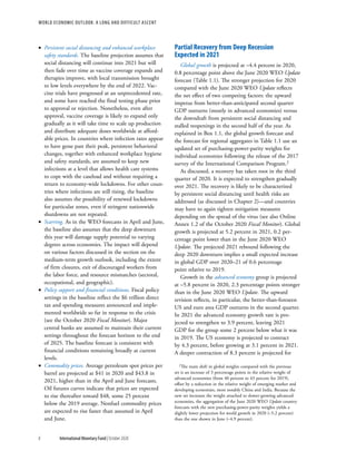 World economic outlook, october 2020