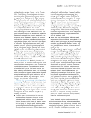 World economic outlook, october 2020