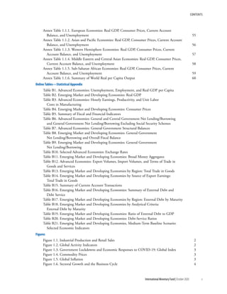 World economic outlook, october 2020