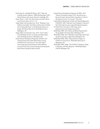 World economic outlook, october 2020