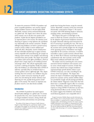 World economic outlook, october 2020