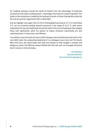 IEA World Energy Outlook 2025 Full version report | PDF