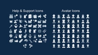 Help & Support Icons Avatar Icons
 