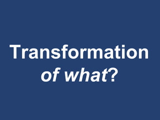 Gender Transformative Approaches: Strategies and Emerging Outcomes