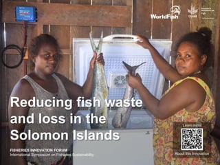 FISH and WorldFish Innovations