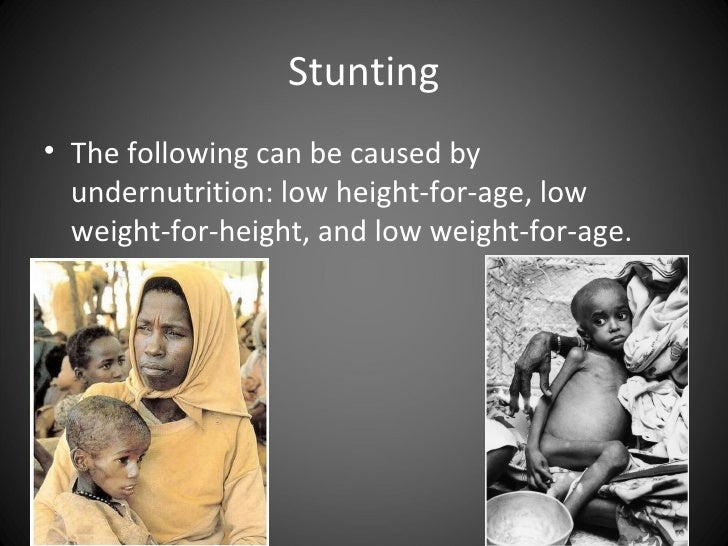 Effects of Child Undernutrition in the Developing World