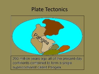 Plate Tectonics
 