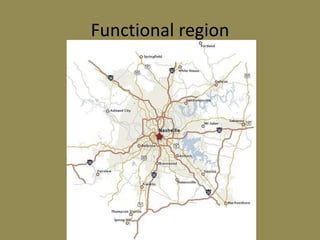 Functional region
 