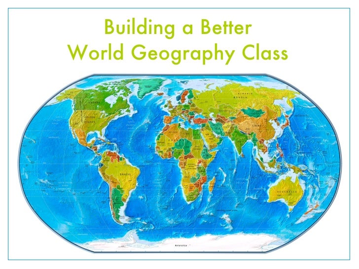 Building a Better World Geography Course