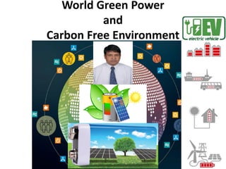 World Green Power
and
Carbon Free Environment
 