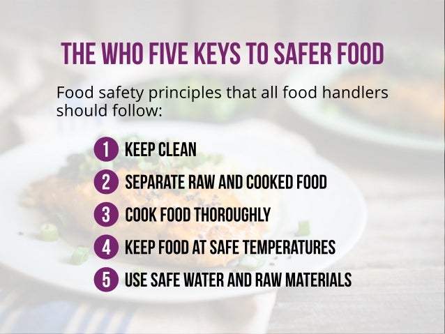 World Health Day 2015 - Food Safety Facts