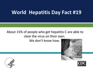 World Hepatitis Day: 24 Facts About Hepatitis | PDF