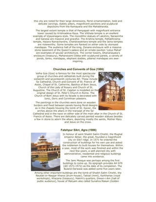World heritage monuments of india | DOC