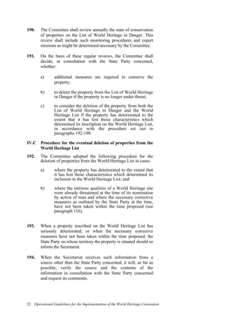 World Heritage Operational Guidelines | PDF