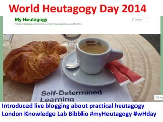 From Andragogy to Heutagogy
Stewart Hase & Chris Kenyon
Heutagogy Fundamentals;
• Self-determined learning has a focus on what the
learner wants to learn & how they might learn it
• 7 elements; Approval, facilitators, choice,
agreement, review, assessment, feedback
• Benefits; empowerment, capabilities, open-ended
• Challenges; facilitation, time, culture, assessment
From Andragogy to Heutagogy - Hase & Kenyon;
http://www.psy.gla.ac.uk/~steve/pr/Heutagogy.html
 