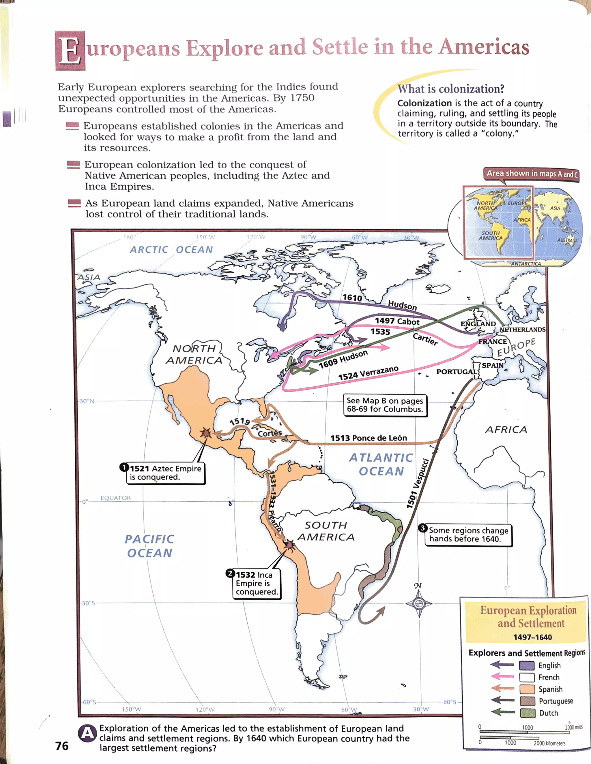 World history atlas pages