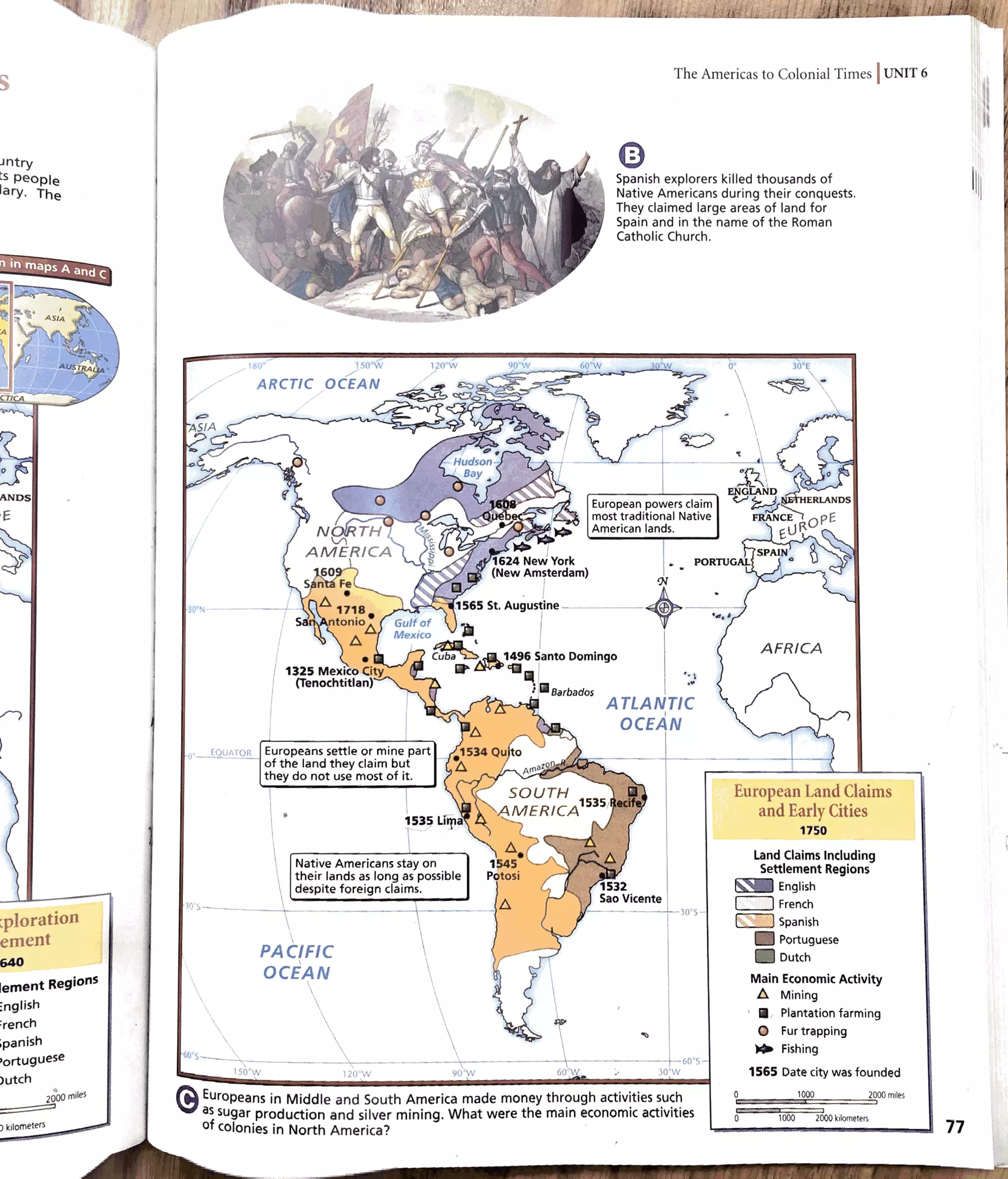 World history atlas pages