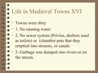 Medieval Garbage World History chapter 4 | PPT