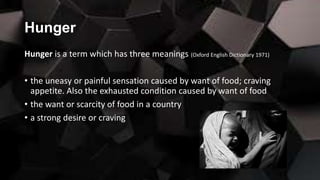 World hunger | PPTX